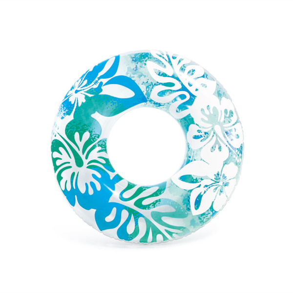 Oppustelige Pool-Flydere til Børn, Glitter Bade-Ringe til Piger og Drenge i Alderen 9-16 År, Pool-Rør Legetøj, Pool-Flydere Ring Legetøj Sommer Strand