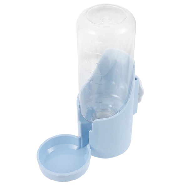 Automatisk Fågelmatare Husdjursfågel Plastdricksflaska Behållare Matdispenser Blå 14.5X7.5X19CM Blue 14.5X7.5X19CM