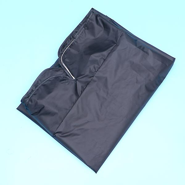 Vattentätt trädgårdsgungaöverdrag Hammock Tält Dammskydd Överdrag Gunga Överdrag Bärbar Solskydd Överdrag För Black 195X125CM
