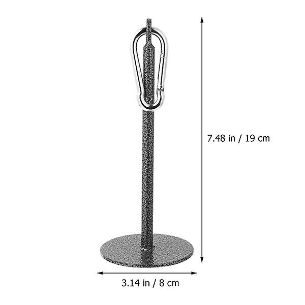 Vektplatepin Kabeltrekk Tilbehør Vektstang Skive Vektstang Vektstativ Svart 19X8X8cm Black 19X8X8cm