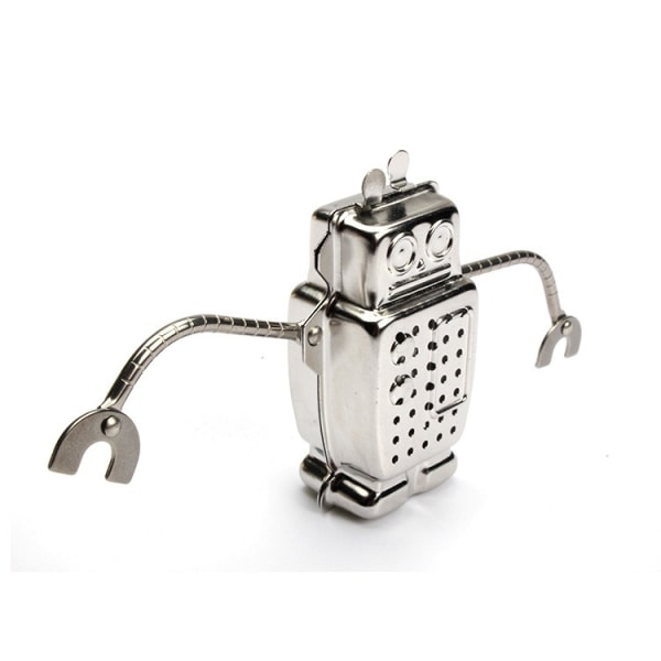 Robot Figur Te-Si, Rustfrit Stål Te-Blad Infuser Bold Si, Filter Diffuser