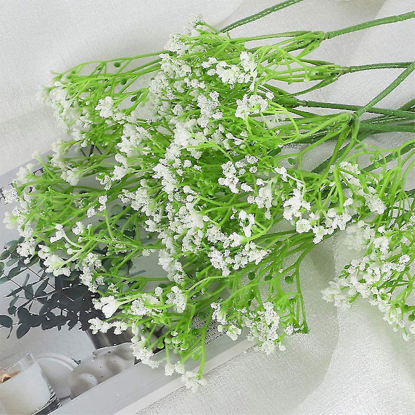 32 Kunstige Blomster Baby Pust Blomster Plastblomster