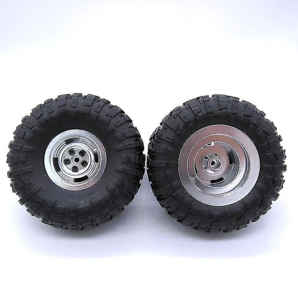4 stk. RC Bil Metal Hjulnav Hjul Fælge Kompatibel Med 1/12 MN D90 D91 D96 D99s Modelbil Reservedele Acc
