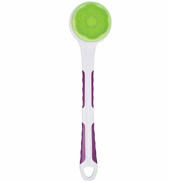 1 Set Elektrisk Badborste Vattentät Massagerborste Hållbar Kroppsrengöringsborste Lila 42.5X8cm Purple 42.5X8cm