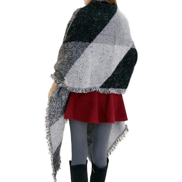Naisten pitkä huivi 250cm * 70cm peittokankaan huivi huivi viitta talvihuivi