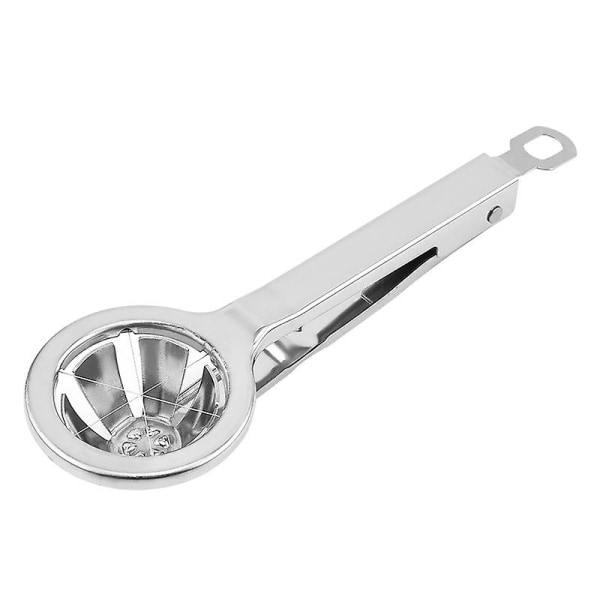 Äggskärare i rostfritt stål Hexagonal Skärning Kokt Ägg Verktyg Separator Fancy Äggskärare Köksredskap