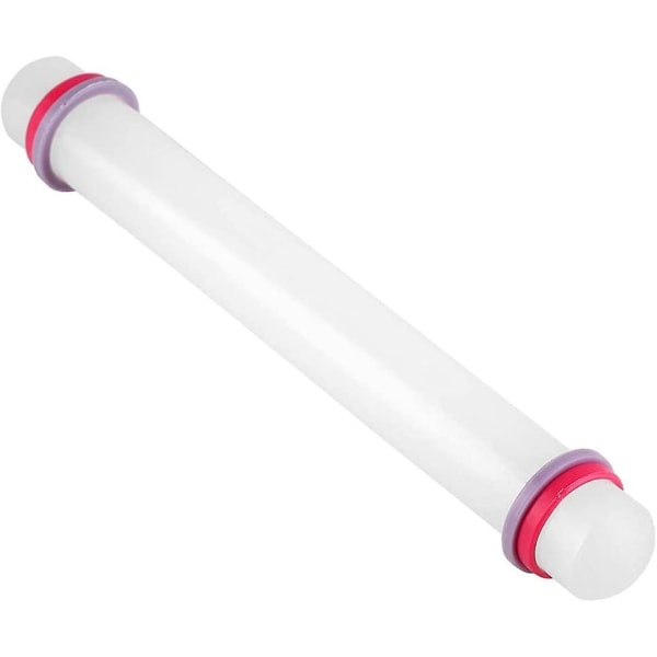 Kagerulle til glasur, non-stick professionel fransk rulle glat rulle (1 stk., hvid)
