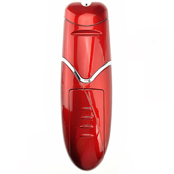 Wl-2008 Bærbar Elektrisk Kropshårfjerner Epilator til Kvinder med LED-lys (Mørkerød)Rød Red