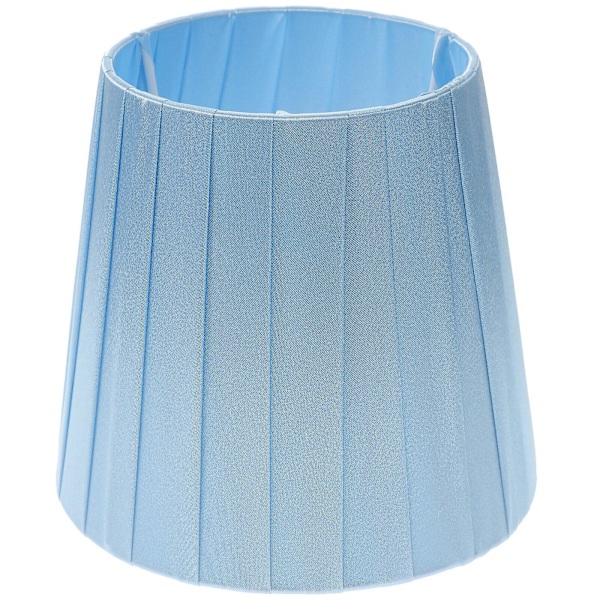 Kleslampeskjerm Klips På Lys Lampe Skjerm Liten Lampe Skjerm For Gulvlampe Bordlampe Blå 15X11X14CM Blue 15X11X14CM