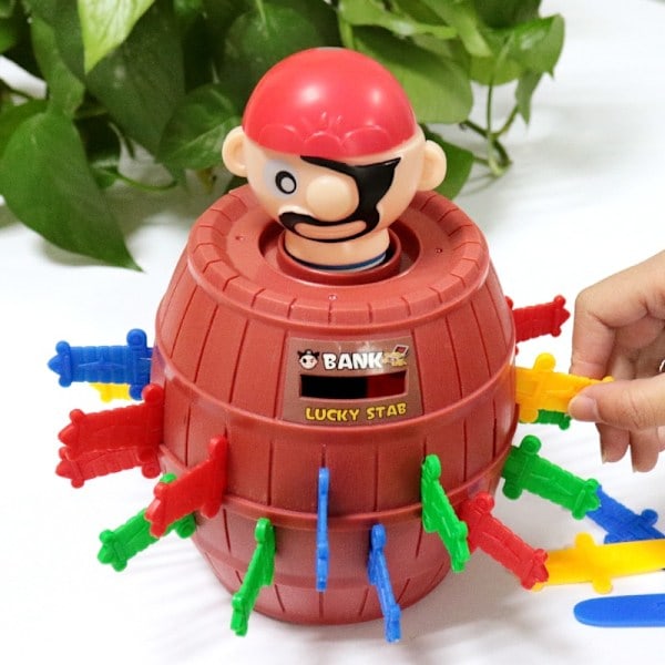 Pop Up Pirate Toy / Pirate in Barrel - Fun Game for Kids