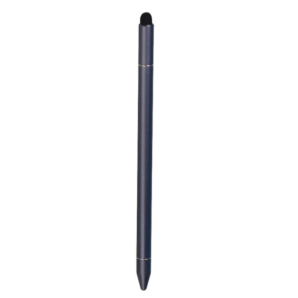 (2 stk)-magnetisk Pen Cap Mesh Head Disc Dobbelt Kapacitiv Stylus Vandbaseret signatur Tre-i-en Touch Screen Håndskrift Kapacitiv Pen
