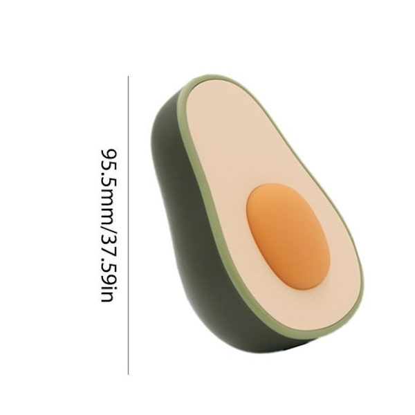 Elektrisk Handvärmare Mini Avocado Handvärmare 4000mAh Instant Uppvärmning Present för Studier Arbete Resa