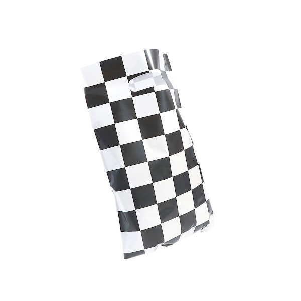 50 stk Julepynt Julekrybbe Pynt Julegavepose Julegodtpose Julegavepose Julegodtpose Sort Hvid 25,5X16,3cm Black White 25.5X16.3cm