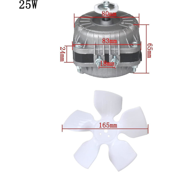 220v Fridge Fan Motor Refrigerator Freezer Ventilated Fridge 25w 35w 40w 60w For Ventilated Cold Cabinet Freezer