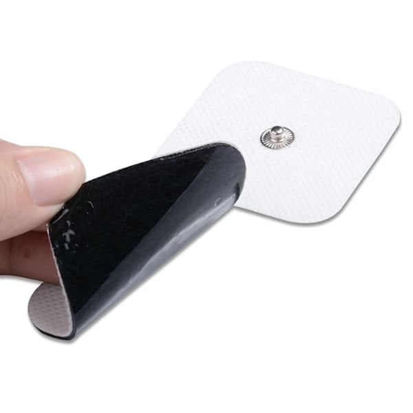 /Ryi/ 30 st 4 cm elektrodplattor, självhäftande elektrodplattor för terapimaskin, fysioterapi