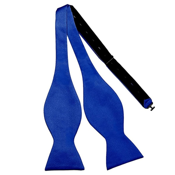 Solid Bow Tie for Menn Smoking og Bryllup Bow Tie Polyester Silke Solid Farge Gresskar Håndbundet Forretningsdrakt Bow Tie