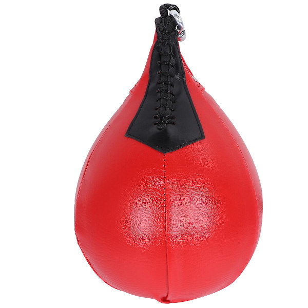 1 st Professionell Boxningsboll Hängande Boxningsboll Hög Elastisk Träningsboll För Slagträning W Red 25X18CM