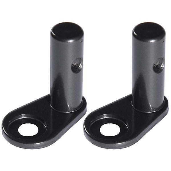 2 st Cykel Dragkrok Koppling Fäste Cykel Trailer Koppling Svart 5.5X5cm Black 5.5X5cm