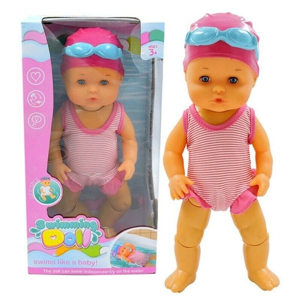 RYI)*Sällsynt fynd 1 st flytande docka babydocka tidig pedagogisk barnleksak för barn*
