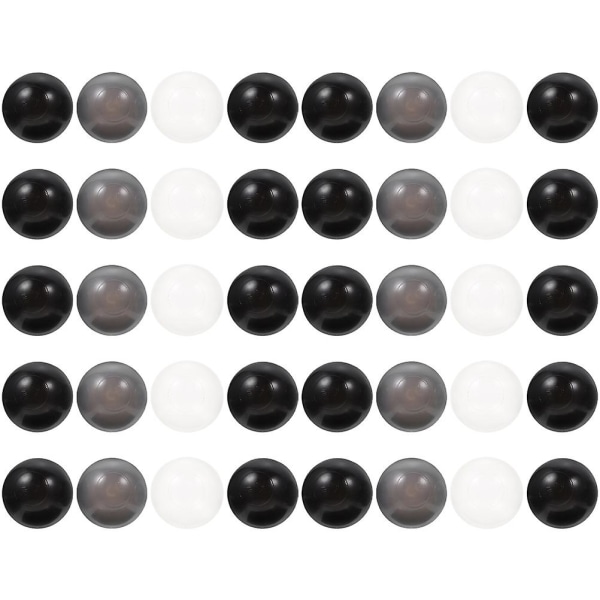 100 stk farverige havbolde udskiftning pool spillebolde Festspil rekvisitter Pits Balls7X7X7CM 7X7X7CM