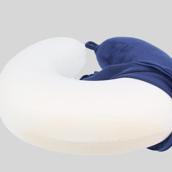 Høykvalitets Reisepute i Memory Foam for Bil- og Flyreiser_xrzi Dark Gray