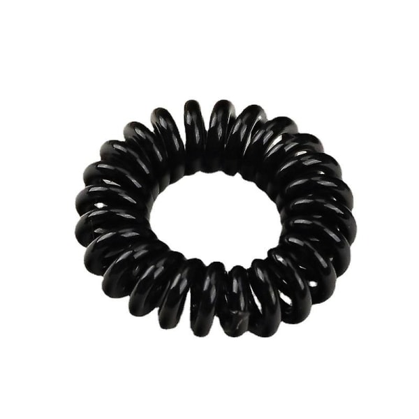 20 st spiralhårband - Spårlösa spiralhårband Elastisk spiralhästsvanshållare Vattentät plast hårspiralband för kvinnor tjejer tonåringar