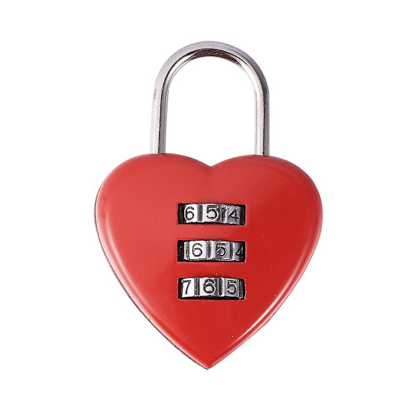 Turvallisuusmatkatavaralukot 3-numeroinen nollautettava yhdistelmäsalasanalukot Lukot Lukot Padlocks