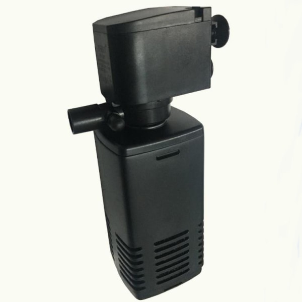 Akvariumfilter, Neddykbar Pumpfilter, Oksygenøkning, Levende Vann 3 i 1 Fiskekum, Innebygd Filter Liten Rensende Vannsirkulasjon