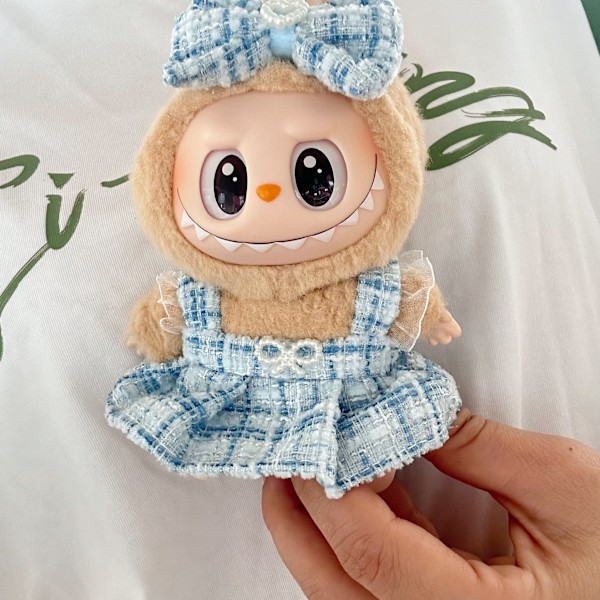 /RYI/Labubu Kläder Tillbehör Dockkläder Labubu Dockor Outfit Monster Cosplay Leksaker Tillbehör C as see