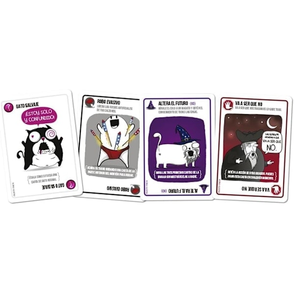 Exploding Kittens Party Pack -lautapeli espanjaksi, EKIEK04ES, 2–10 pelaajaa
