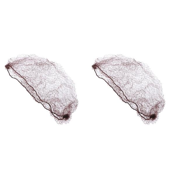 150 stk. Hårnet Usynlig Elastisk Mesh (kaffe) 100 stk 100 stk 100 pcs 100pcs