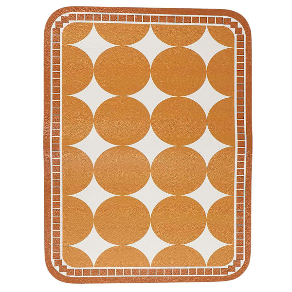 Retro pöytämatto eristys pöytämatto - pieni timantti kirkas valkoinen 40cm