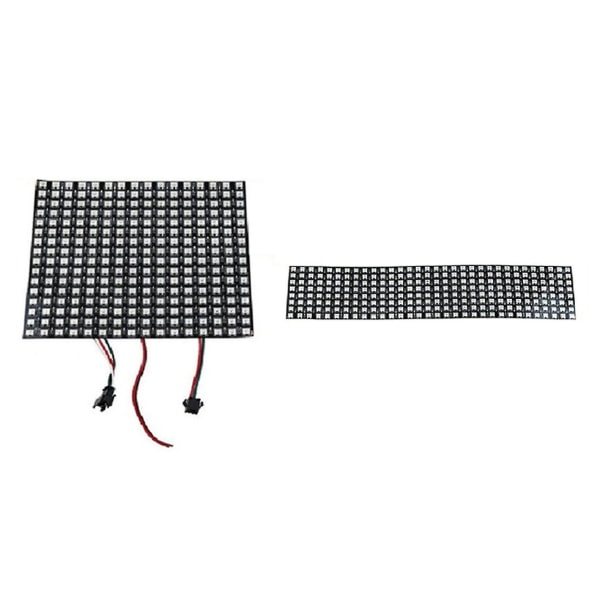 8x32 Sk6812 Ws2812b Fleksibelt LED-panel Digital Pixel Skærm Dc5v