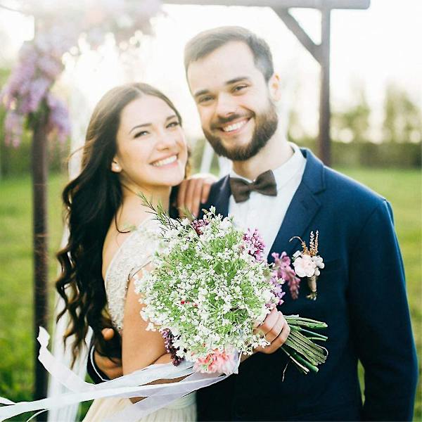 32 Kunstige Blomster Baby Pust Blomster Plastblomster