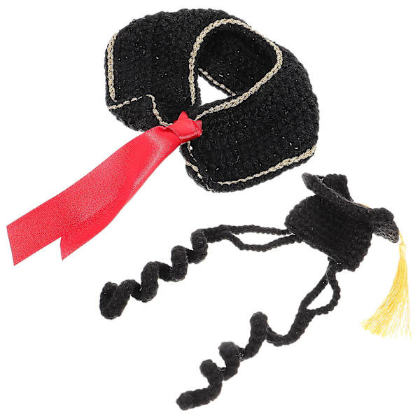 1 Set Lemmikkieläinten Valmistujaisvaatteet Koiran Valmistujaisjuhlat Cosplay-vaatteet PropM M