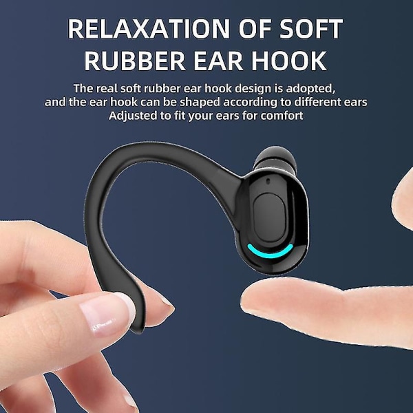 1 Pari Langattomat Kuulokkeet Bluetooth, 5.2 Bluetooth Kuulokkeet Melunvaimennuskuulokkeet, f8 Urheilu Bluetooth-kuulokkeet