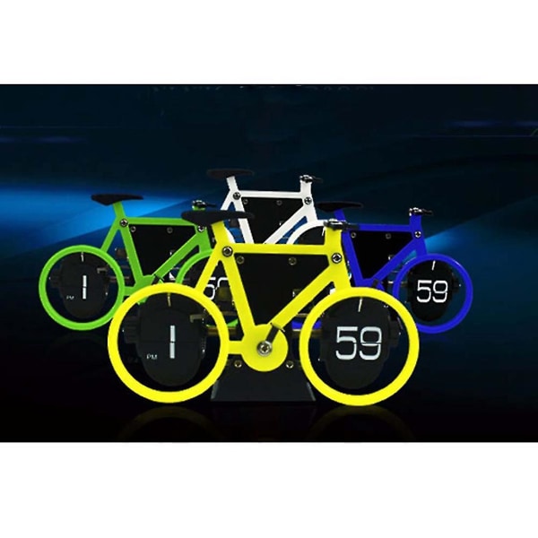 Europæisk Cykel Stil Sideomslag Ur Hjem Simpel Skrivebords Pendel Ur Mode Ornamenter Deco