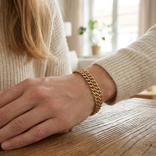 Sort armbånd i rustfrit stål til mænd med magnetlås, håndvævet tynd kæde, stilfuld gave, 19,5 cm
