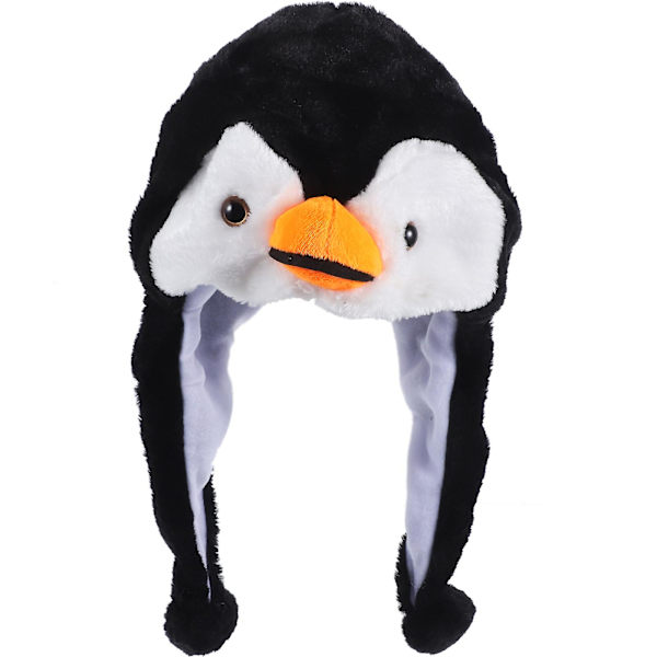 Barne Kostyme Pingvin Halsduk Hatt Morsomme Dyrehatter Super Varm Hatt Vinter Ski Hatt Beanie