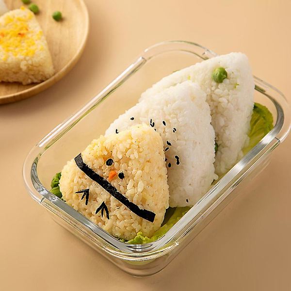 Triangel Sushi Form Press Triangel Onigiri Tillverkning Återanvändbara DIY Tillbehör