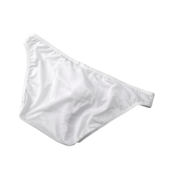 Herre Lav Talje Trusser Komfortabelt Stræk Undertøj Sports Trusser Pose Underbukser 2XL Hvid 2XL White