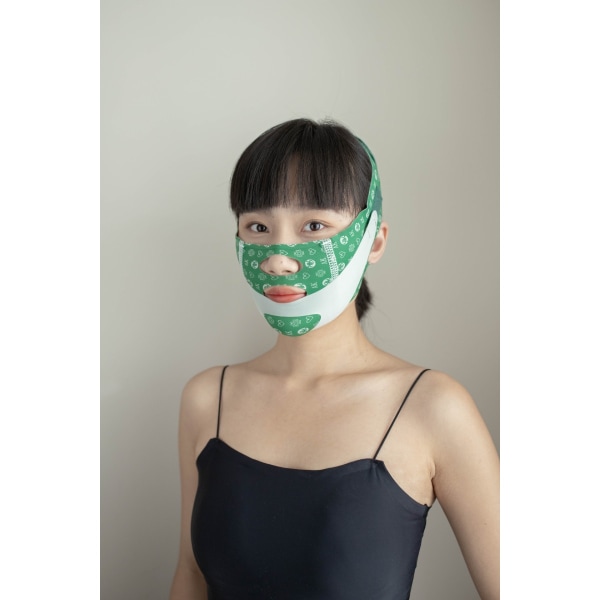 Kosmetisk Facial Shaping Sovmask V-Shaped Line Lifting Mask Facial Shaping Tape.U6o3
