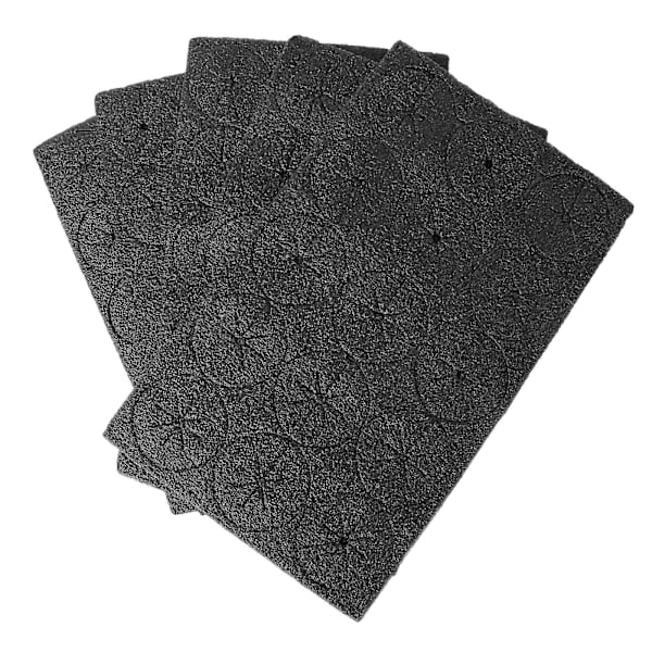 75 stk. Hydroponiske Fugtige Plantesponges Jordfri Hydroponisk Plantningsværktøj Sort 16,5X27CM Black 16.5X27CM