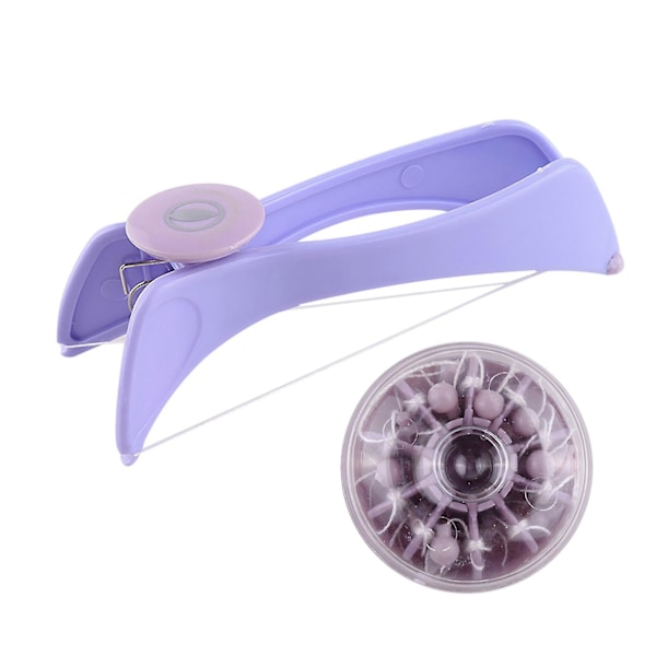 Fjerning av ansiktshår med tråd, Lilla ansikts epilator tråd fjerning epilator ABS Komfortabel for kvinner