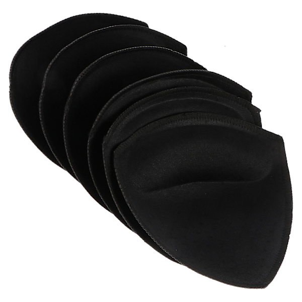 3 Par Brystpudeindsatser Brystpudeindsatser Brystsvampindsatser Sports Yoga Brystindsatser Sort 14X13CM Black 14X13CM