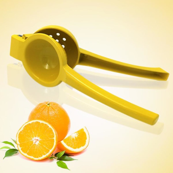 Citronpresser Frugtpresser Manuel Citronklemme Manuel Juicer (1 stk., Gul)