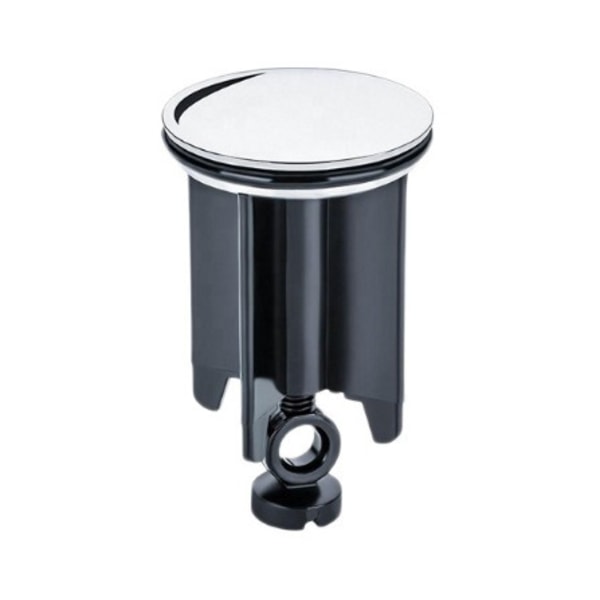 Sort universal servantstopper 40 mm, 2 STK servantstopper for alle standard vasker og bidet (høyden kan justeres mellom 6,6 cm og 8,6 cm)
