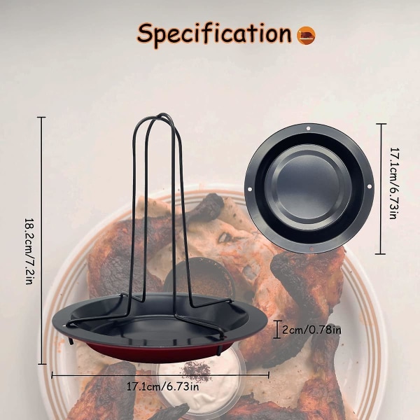 Rustfritt Stål Ølboks Kylling Steke Stativ Grill Tilbehør Ølboks Kylling Steke Stativ Med Stativ Grill Røyker Tilbehør