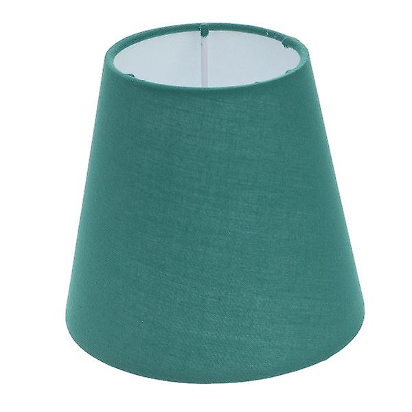 Lamp Shade Hanging Lamp Cover Household Fabric Lamp Shade Ceiling Lamp CoverGreen14X14X13CM