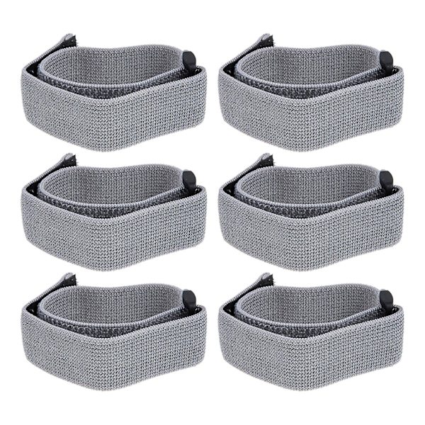 6 st Praktiska Matlåda Hållband Lunchlåda Fästband Blandade Färger 30x3.3cm Assorted Color 30x3.3cm